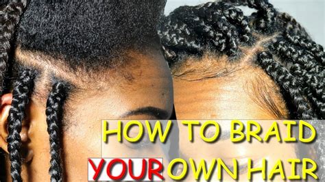 how to braid your own hair easy: Is there a way to enhance the natural texture of braids?