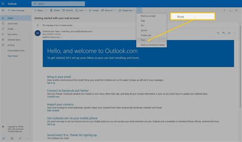 how to print email in outlook and why it's important to manage your digital footprint